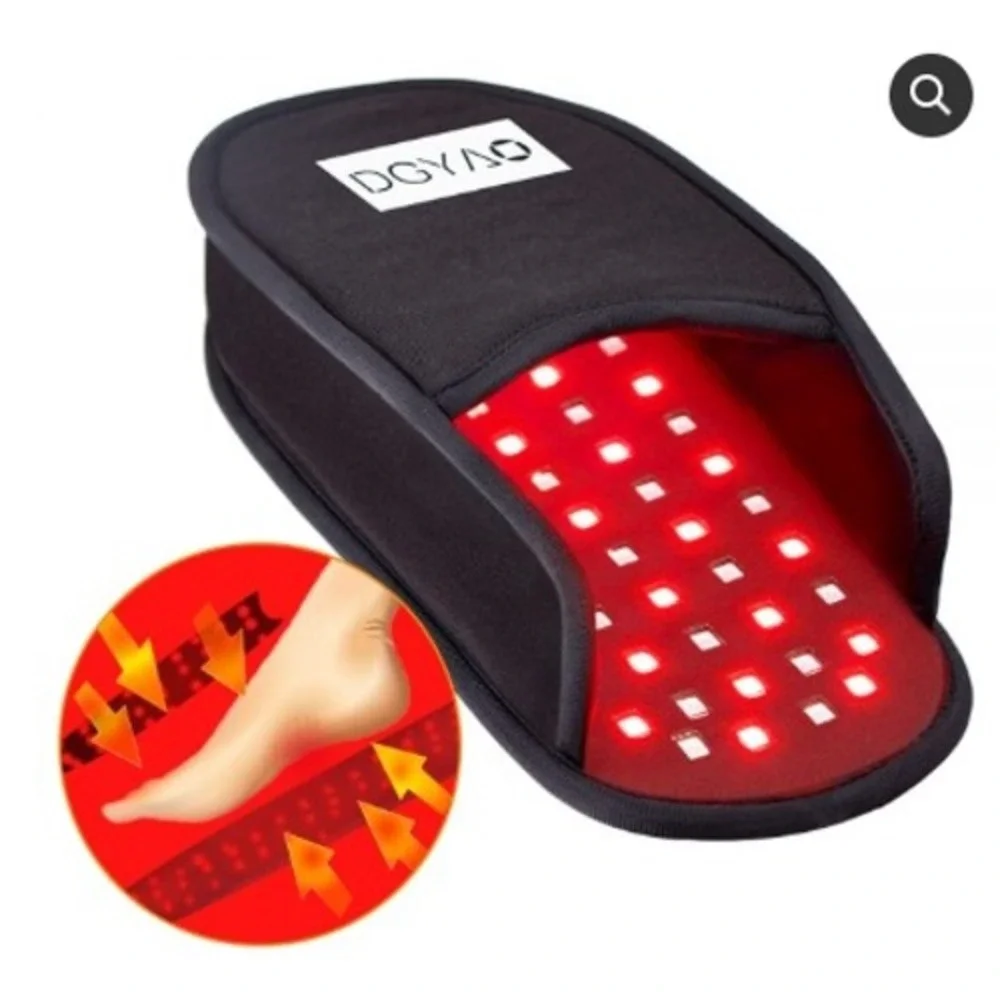 Red Light & Near Infrared‎ Therapy SINGLE Slipper Pad Pain Relief Neuropathy NOB